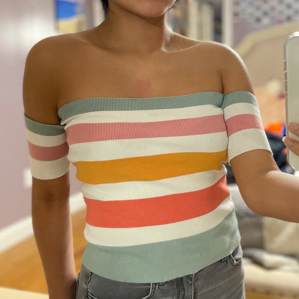 Charlotte Russe off the shoulder top